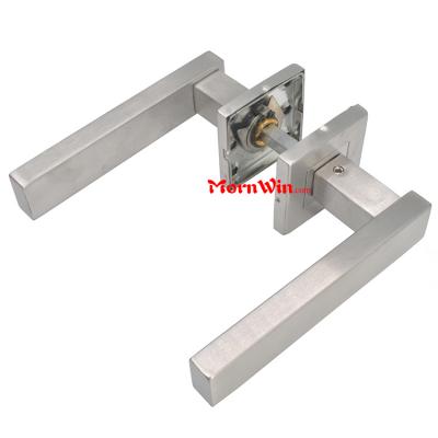Jiangmen 304 stainless steel lever square door handles