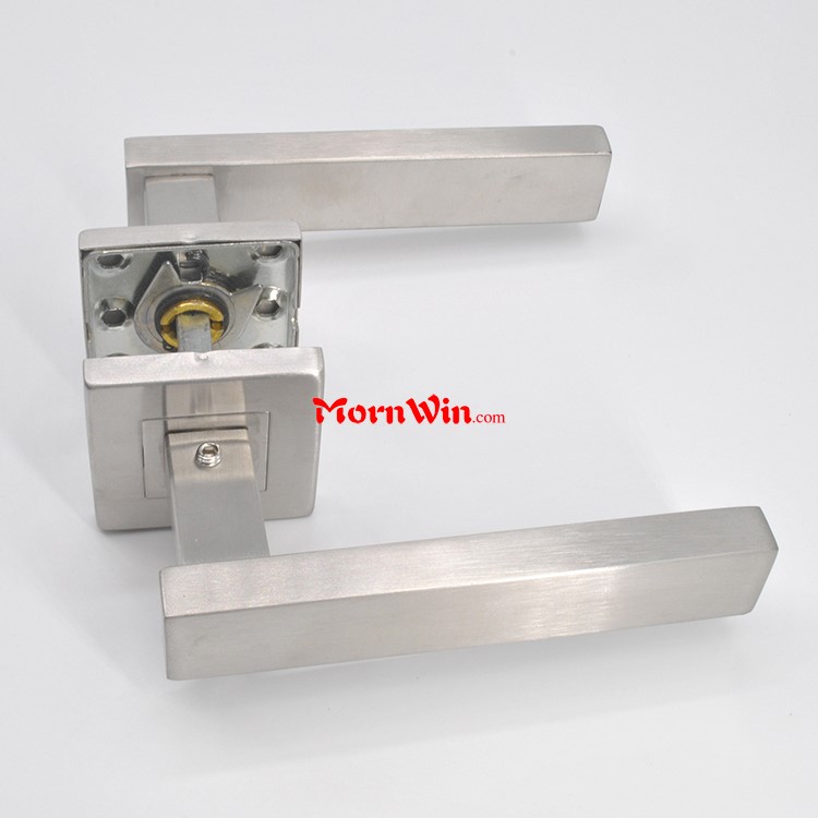 Jiangmen 304 stainless steel lever square door handles