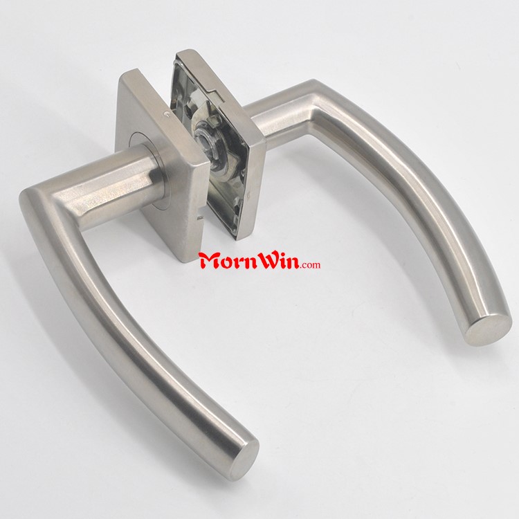 Jiangmen stainless steel tube door handle mortise lock door handle