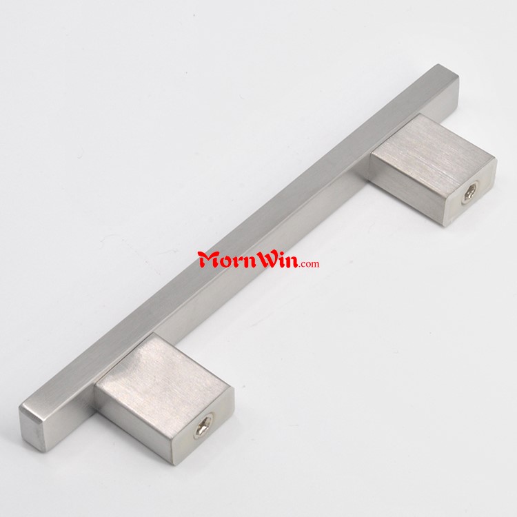 Kitchen furniture square stainless steel cabinet door handle 