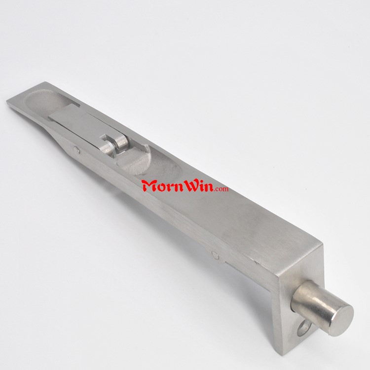 L Shape Solid Casting Stainless Steel Lever Action Flush Latch Bolt