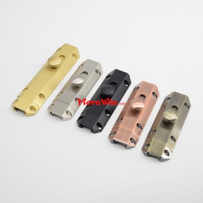 Luxury Brass Flush Door Lock Bolt Brass Window Tower Bolt