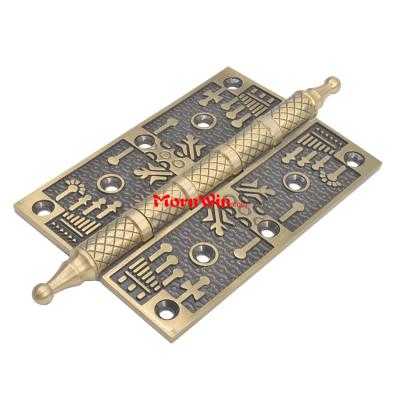 Luxury brass popular antique solid brass wooden door hinge 