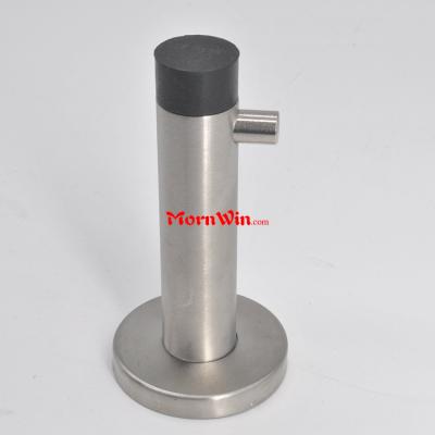 Made in China Rubber Stainless Steel Door Stopper with coat hook