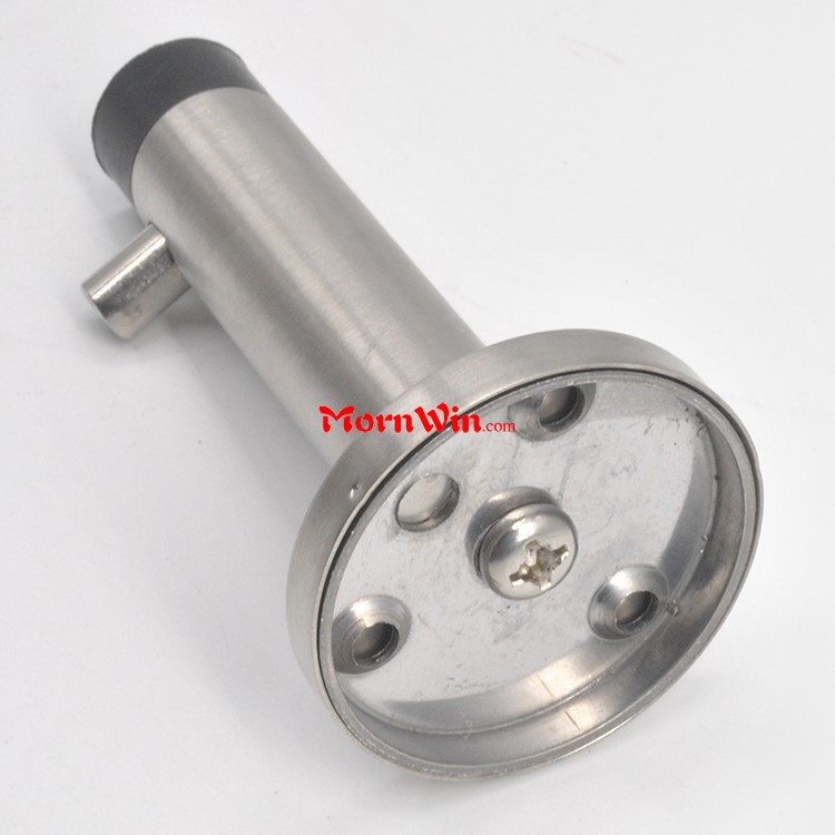 Made in China Rubber Stainless Steel Door Stopper with coat hook