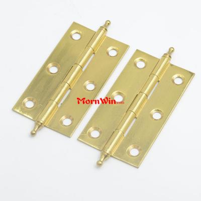 Mini Metal box gold Hinge Miniature Cabinet Furniture Brass Hinges