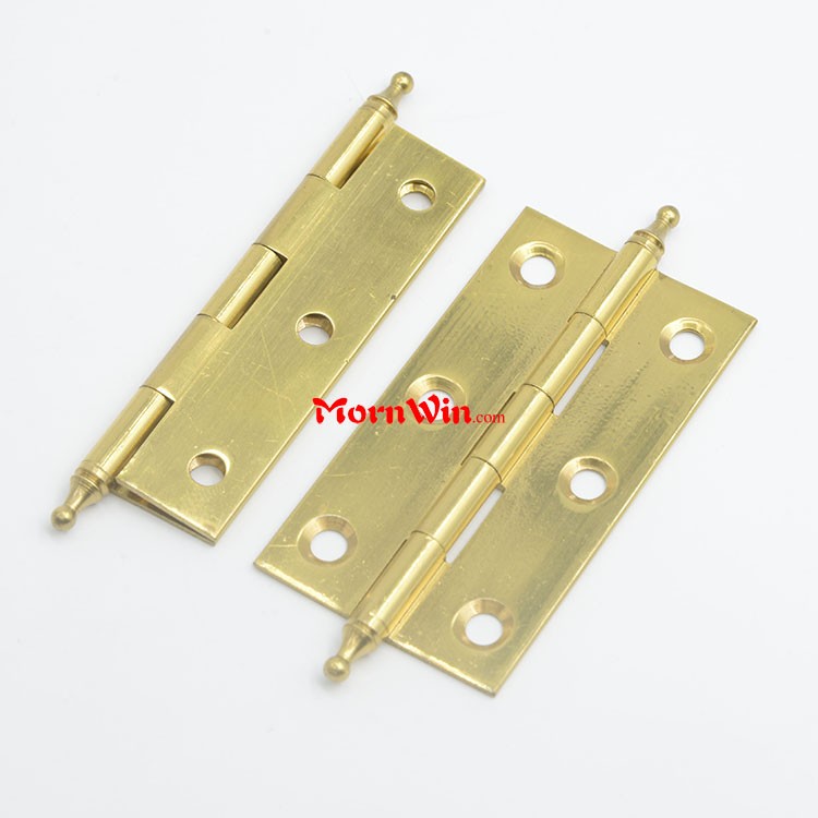 Mini Metal box gold Hinge Miniature Cabinet Furniture Brass Hinges