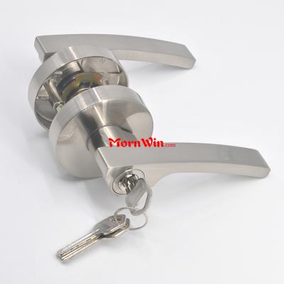 New North America Euro Heavy Duty Tubular Lever Door Handle Lock 