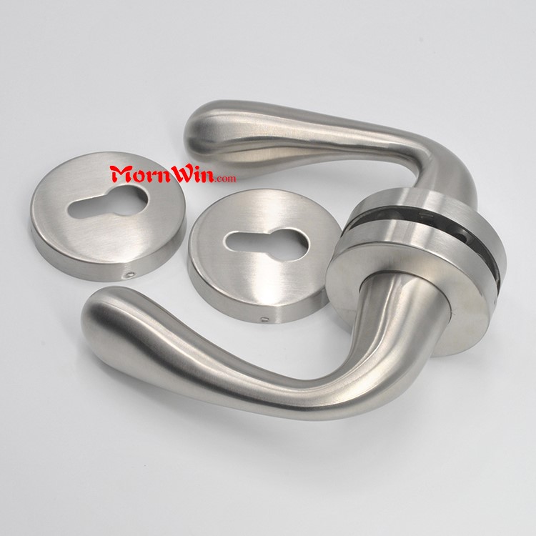 New style stainless steel heavy duty solid interior room house guard door handle