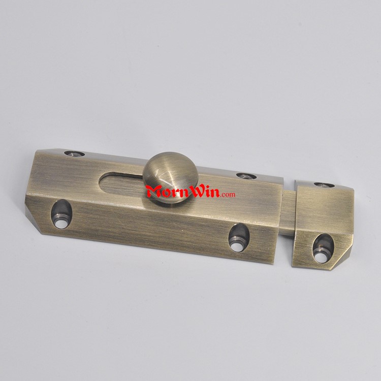 Novel design wholesale brass door bolts door extension flush bolt lock