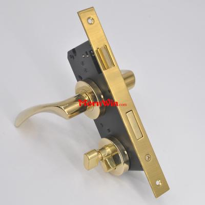 PVD Durable Standard fireplace reversible latchbolt cylinder mortise door lock