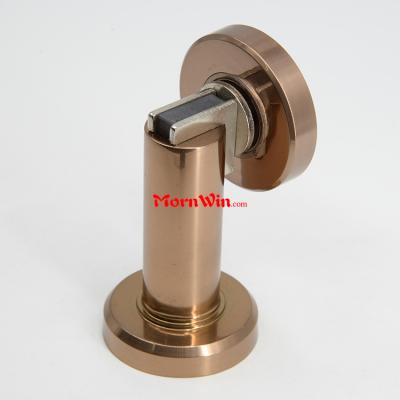 Polished rose gold magnetic stainless steel door stopper