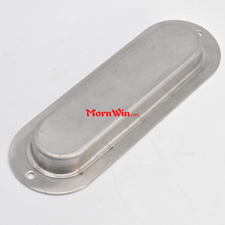 Popular surface mounted oval shape stainless steel flush pull 