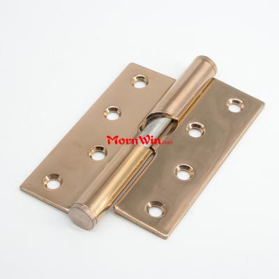 Rose Gold Polished 304 Stainless Steel Rising Falling Butt Door Hinge