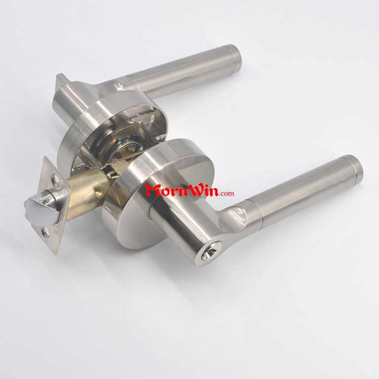 Round Rose Zinc Alloy Door Handle Locks In Dubai For Bathroom