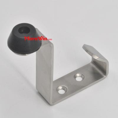 SS304 Stainless steel door stop with Coat hanger