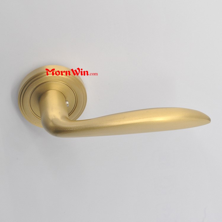 Satin Bronze Effect Internal Brass Lever Door Handle
