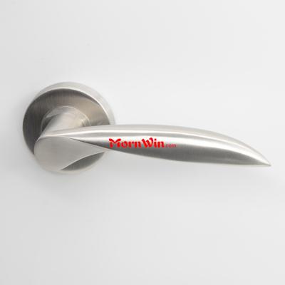 Satin Solid Stainless Steel Door Handle