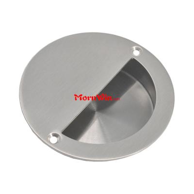Semi Circlar Opening Round Pocket Cup Flush Pull Handle