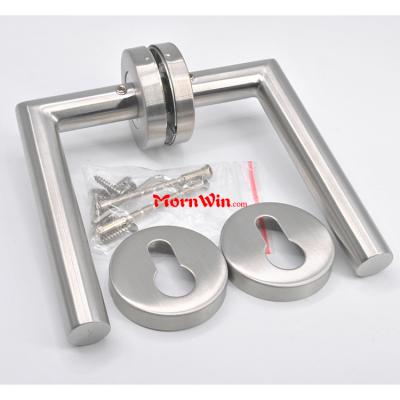 Simple Design Stainless Steel Lever Door Handle