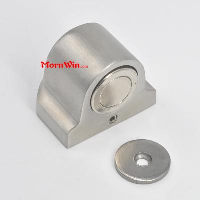 Solid 304 Stainless Steel Brushed Magnetic Door Stopper