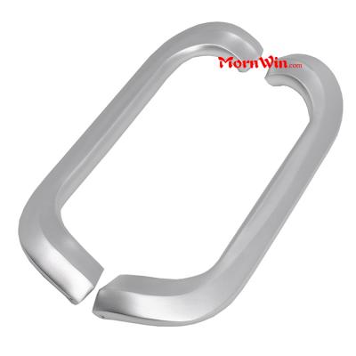 Solid Aluminum sliding big double sided door pull handle