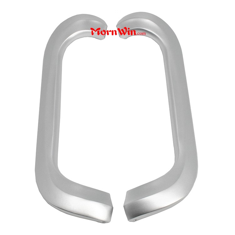 Solid Aluminum sliding big double sided door pull handle