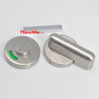 Solid Stainless Steel Door Knob Bathroom Door Indicator Lock