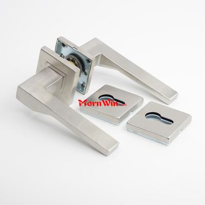 Solid Stainless steel lever internal interior door lock handle