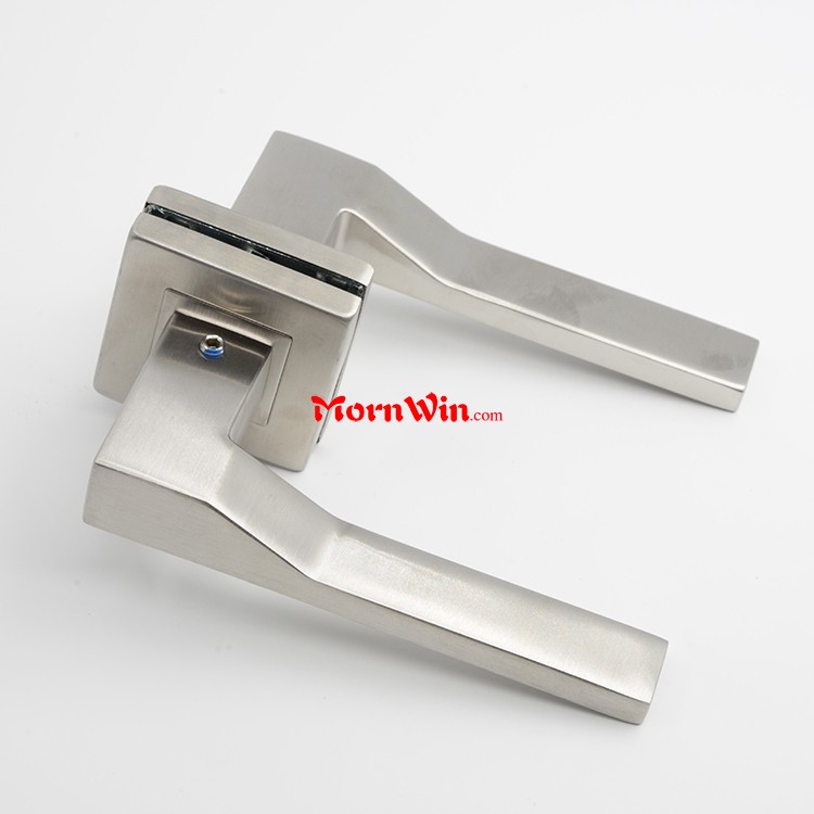 Solid Stainless steel lever internal interior door lock handle