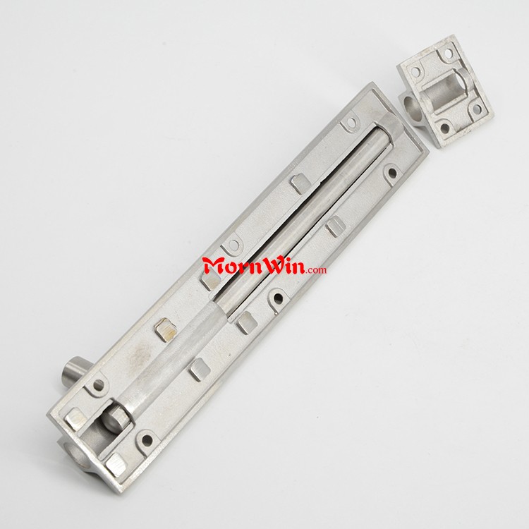 Solid casting 304 stainless steel tower door bolt