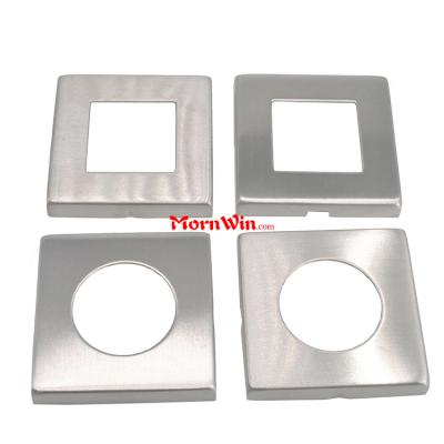 Square Shape Door Handle SUS304 h key escutcheon plate 