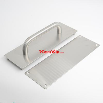 Stainless Steel 304 Door Handles with Push and Pull plate