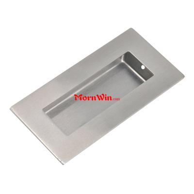 Stainless Steel 304 Furniture Recessed Hidden Sliding Handle Pull for Cabinets and Drawers
