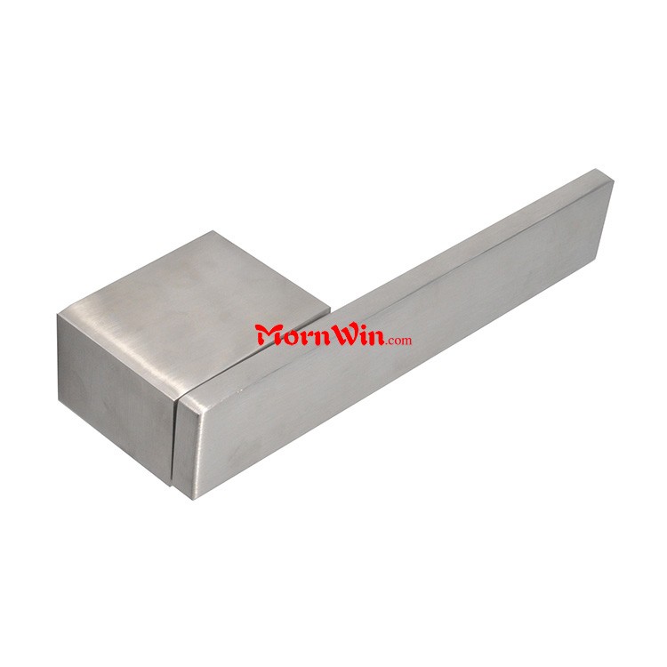 Stainless Steel 304 High Quality Solid square door Lever Handle