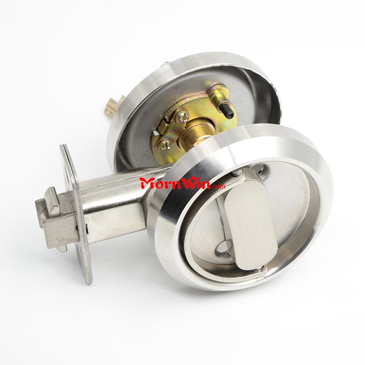 Stainless Steel 304 Round Push Pull concealed door Hook lock