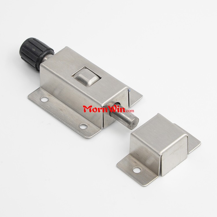 Stainless Steel Auto Tower Door Bolt with button