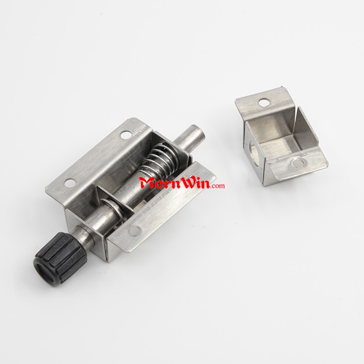 Stainless Steel Auto Tower Door Bolt with button
