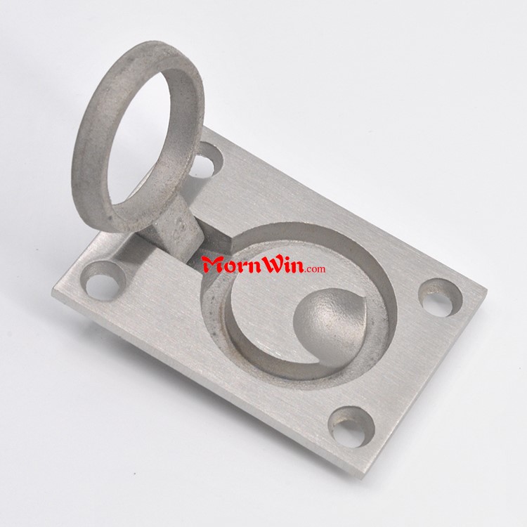 Stainless Steel Furniture Ring Pocket Door Flush Pull Handle