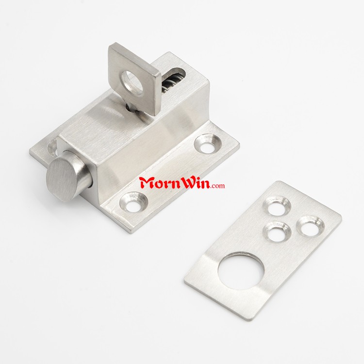 Stainless Steel Security Spring Door Bolt Tower Bolt For Door Lock