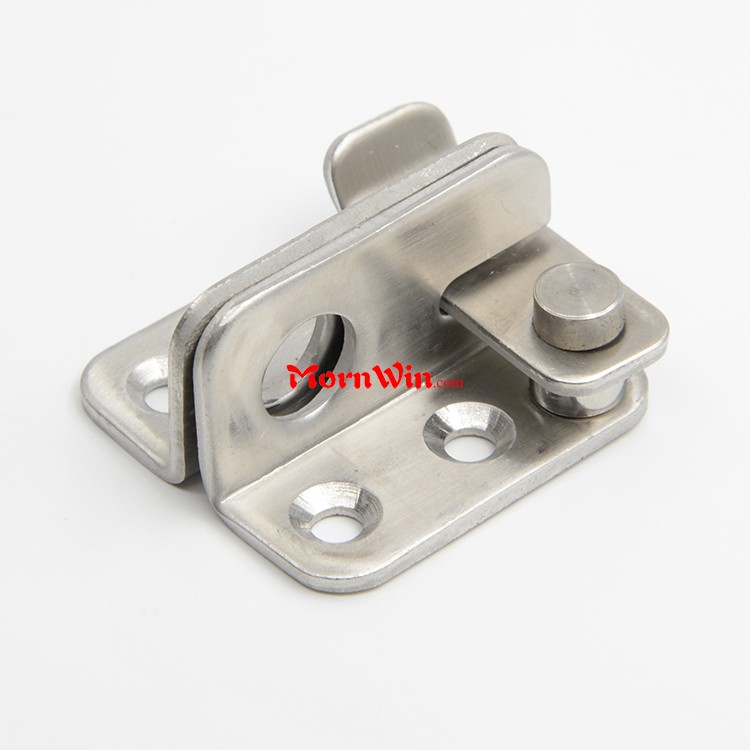 Stainless Steel Slide Bolt Door Lock Gate Latch Tiny Padlock Hasp