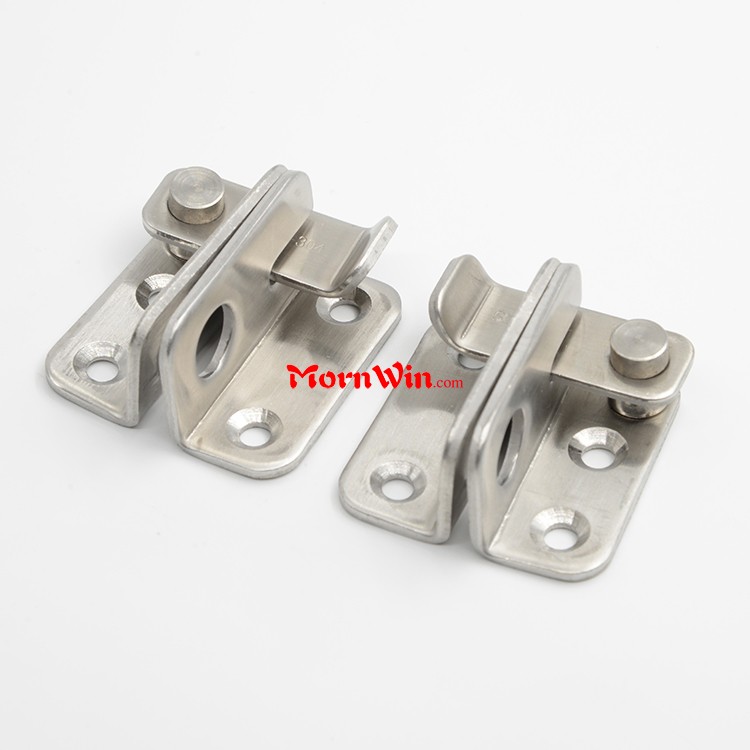 Stainless Steel Slide Bolt Door Lock Gate Latch Tiny Padlock Hasp