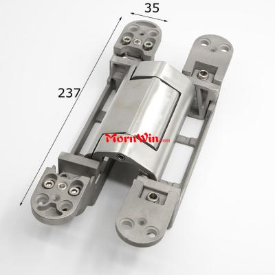 Stainless steel 3D adjustable heavy duty concealed hinges for 300KG door