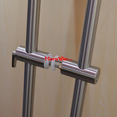 Stainless steel 72 inch Lock Pull Handle For Glass Doors