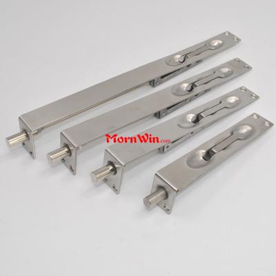 Stainless steel L shape wood wooden door flush bolt 