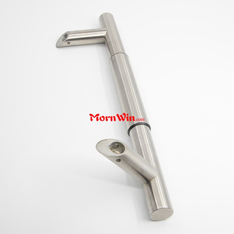 Stainless steel adjustable door pull handle