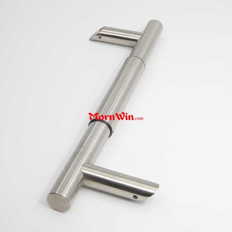 Stainless steel adjustable door pull handle