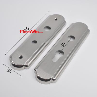 Stainless steel door handle 50mm distance face plate Door Handle Face Plate