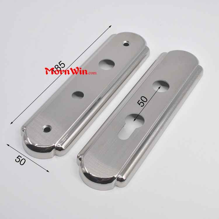Stainless steel door handle 50mm distance face plate Door Handle Face Plate