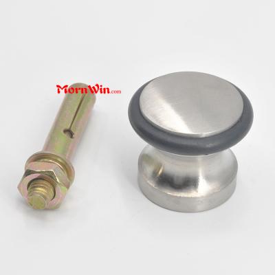 Stainless steel round door stopper